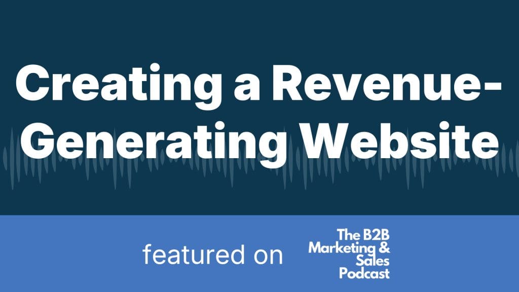 tom malesic featured on the b2b marketing & sales podcast